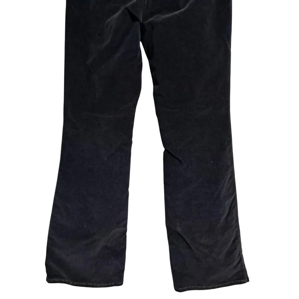 Vintage Y2K Arizona Jean‎ Co. Dark Gray Corduroy Bootcut Stretch Pants Sz 11